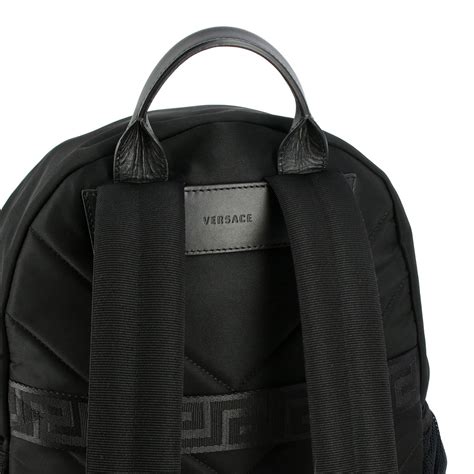 versace travel bag|versace summer backpack for men.